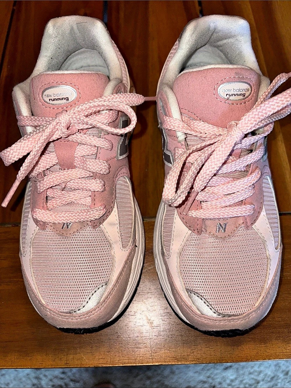 New Balance 2002R Pink & Gray 4.5Y